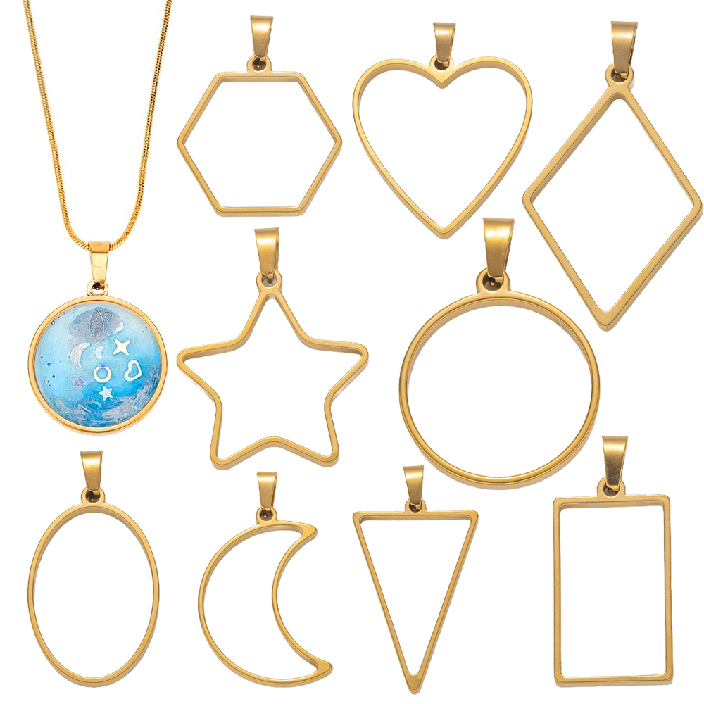 Resin Craft Projects - 5 pezzi in acciaio inossidabile con