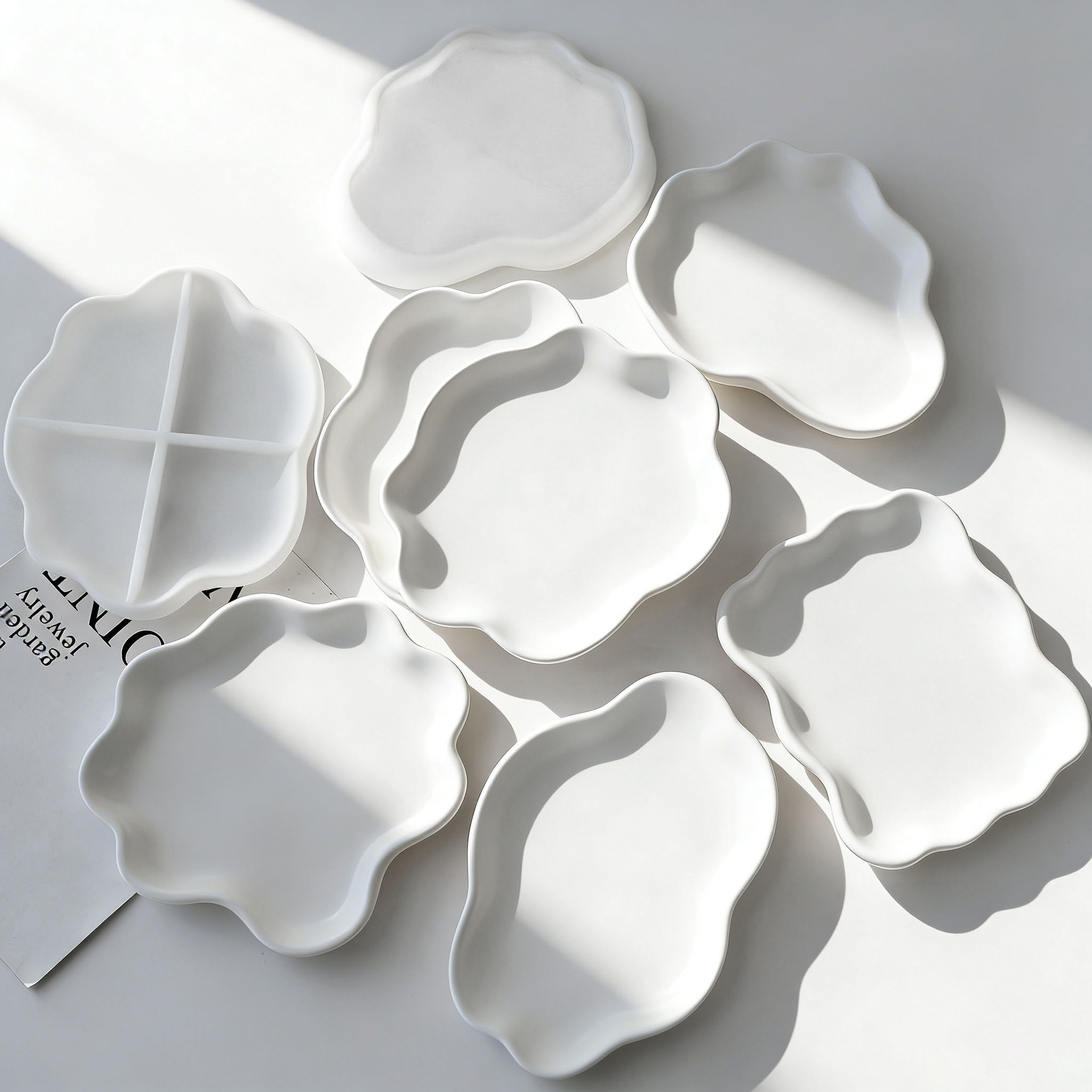 Serving Tray Mold - Stampo in silicone per sottobicchiere in