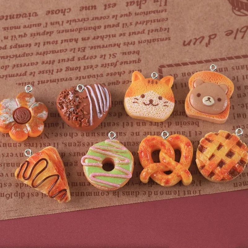 Resin Crafts Diy - 10 Pezzi Ciondoli in Resina a