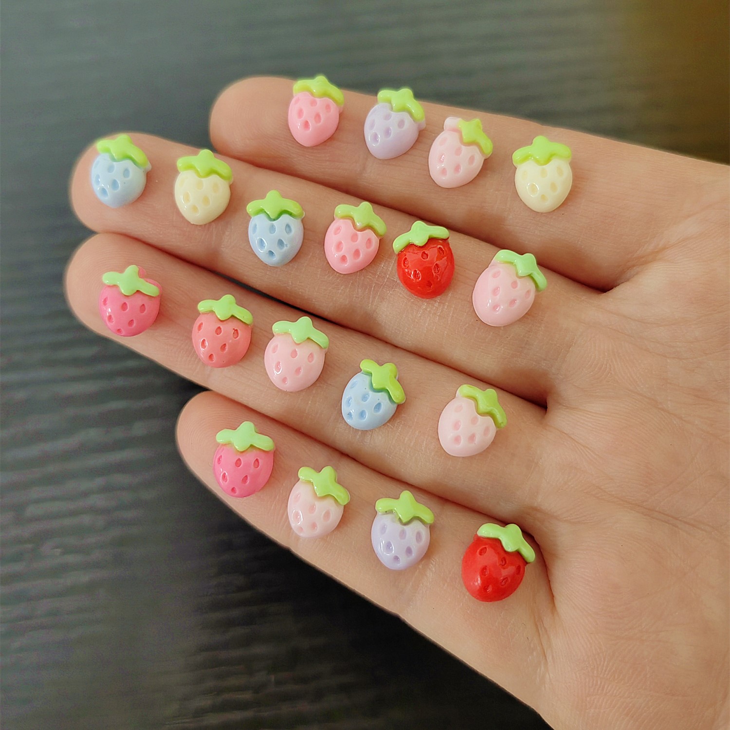 Flower Preservation Resin - 30 Pezzi Nuovi Graziosi Ornamenti in