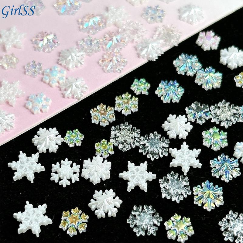 Resin Glitter Pack - 1 set ciondoli per unghie assortiti