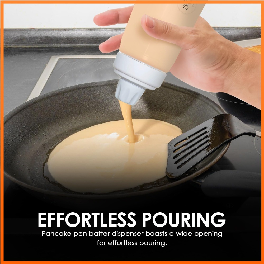Mixing Cup Silicone - Dispenser per impasto pancake in silicone