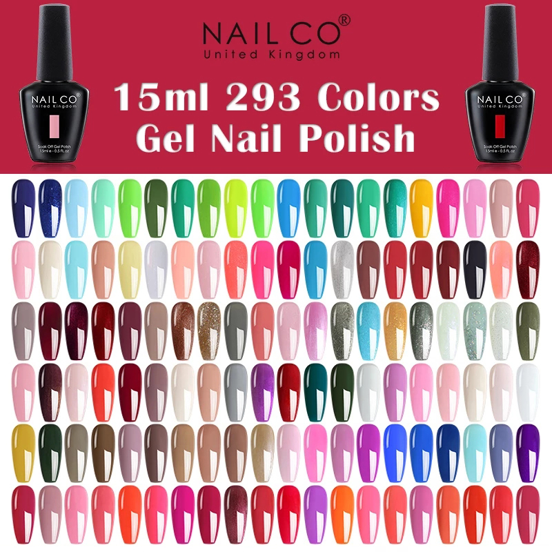 Resin Glitter Pack - NAILCO 15ml Nero Bianco Rosso Rosa