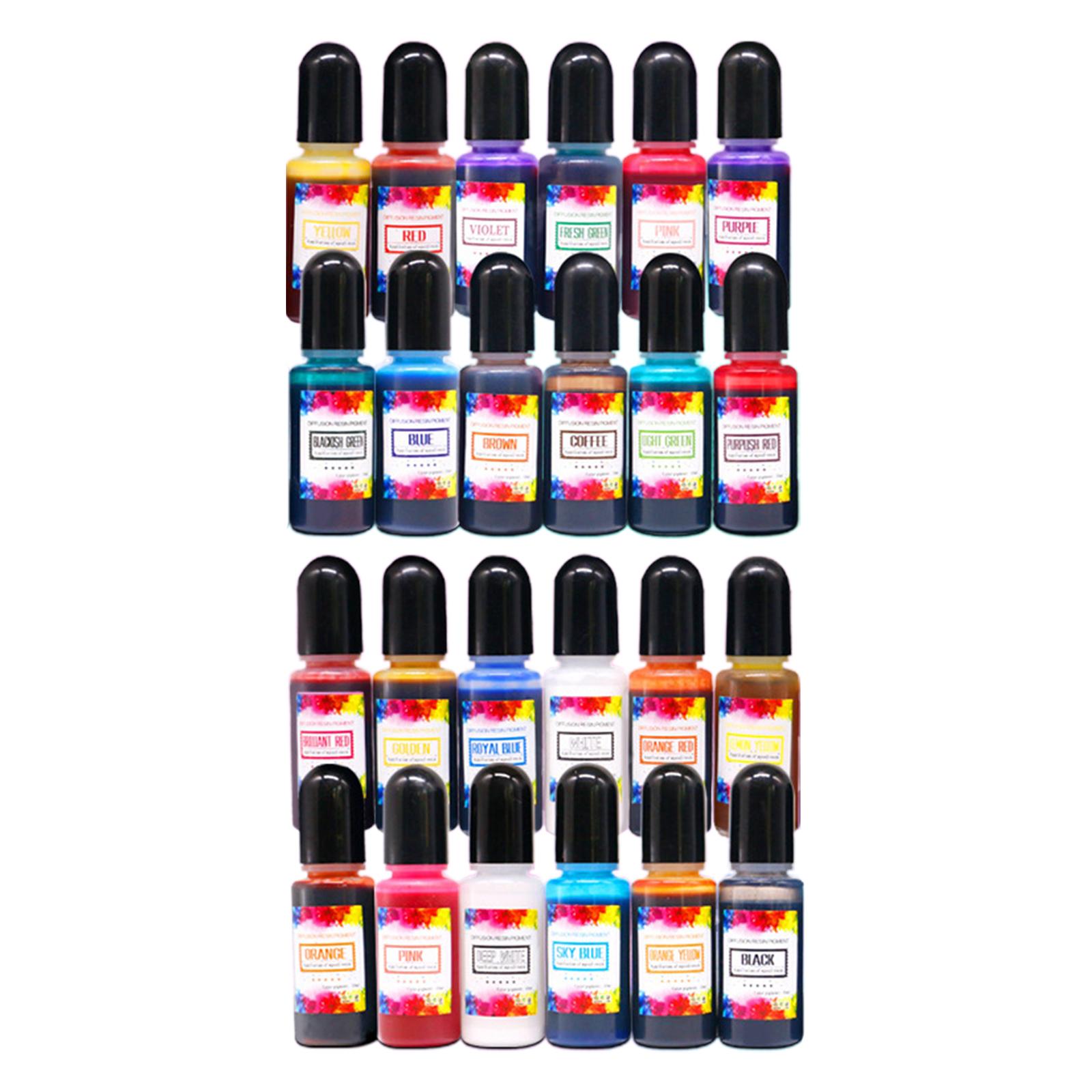 Set di 24 Inchiostri Alcolici, - Resin Dye Alcohol recensione e prezzo