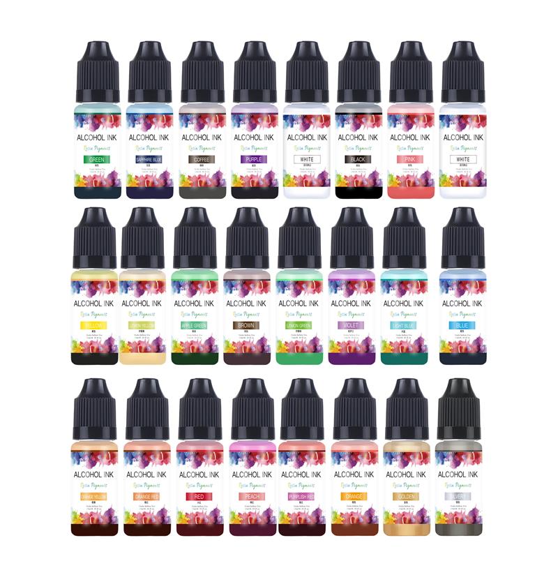 10ml/bottiglia 22 colori inchi - Resin Dye Alcohol recensione e prezzo