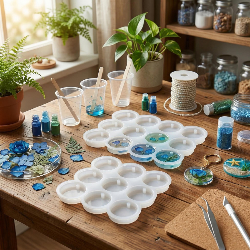 2 stampi in resina per portach - Mixing Cup Silicone recensione e prezzo