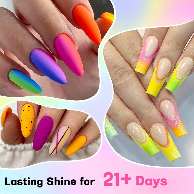 6 Pz/set 10ML Gel Smalto Set R - Resin Glitter Pack recensione e prezzo