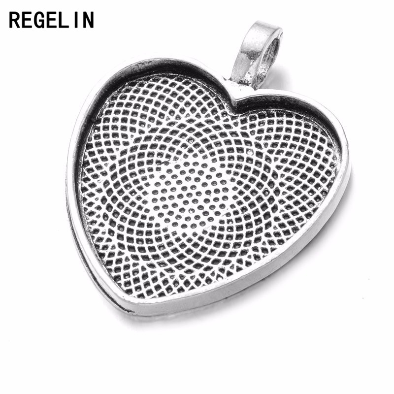 REGELIN Cuore Cabochons Impost - Bezels Set Pendant recensione e prezzo