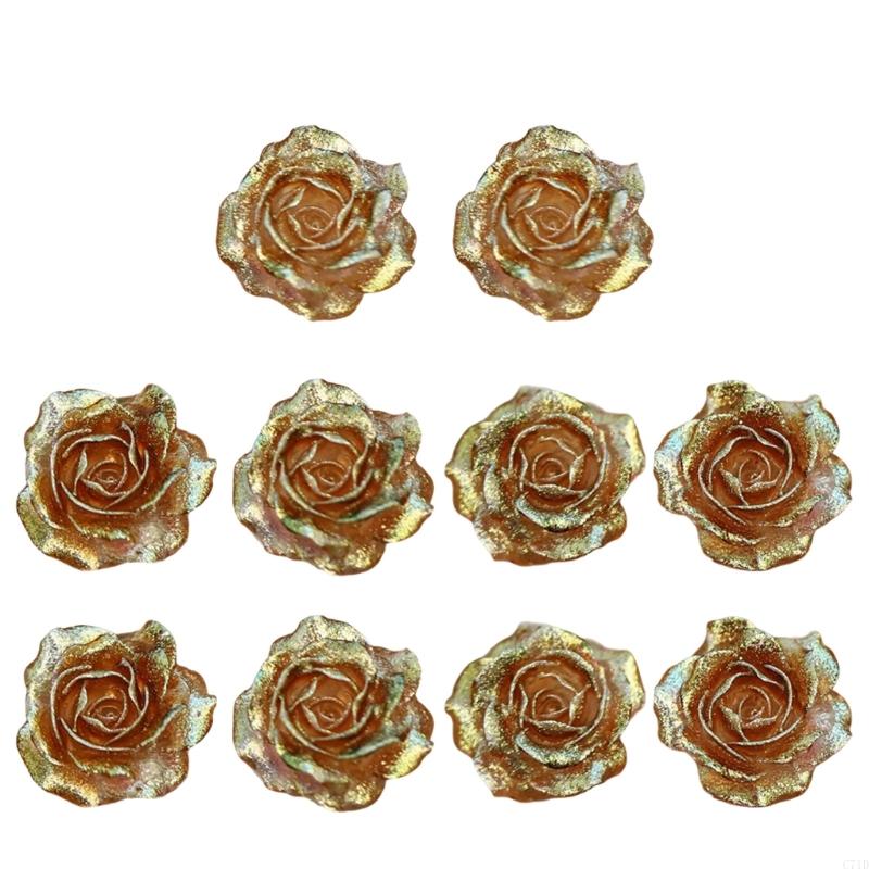 Confezione da 10 fiori in plas - Resin Glitter Pack recensione e prezzo