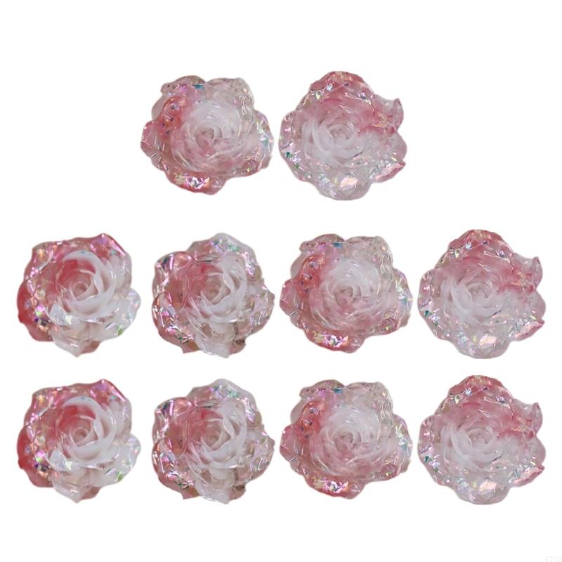 Confezione da 10 fiori in plas - Resin Glitter Pack recensione e prezzo