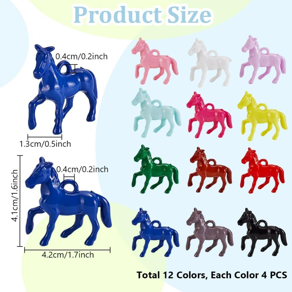 48 pezzi pendenti in acrilico  - Crafting Resin recensione e prezzo