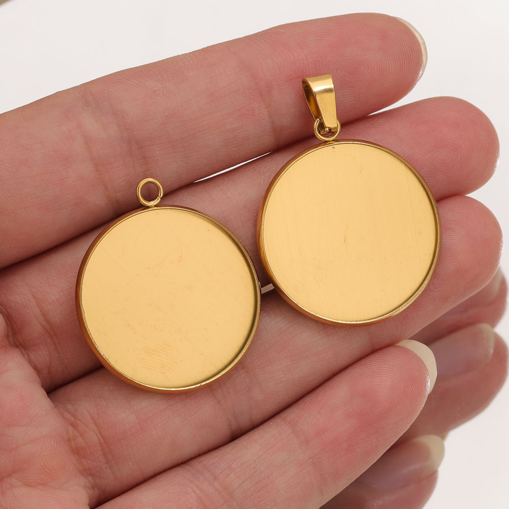 10 pz Pendenti In Oro In Accia - Resin Craft Projects recensione e prezzo