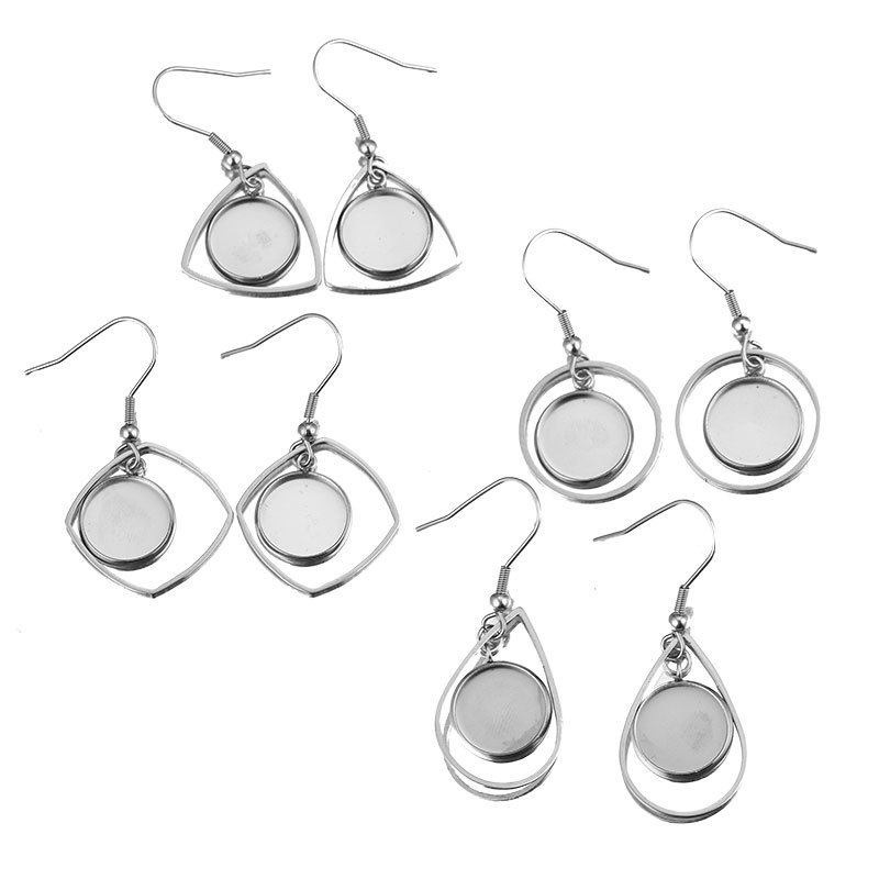 10 pezzi vassoio in acciaio in - Bezels Set Pendant recensione e prezzo