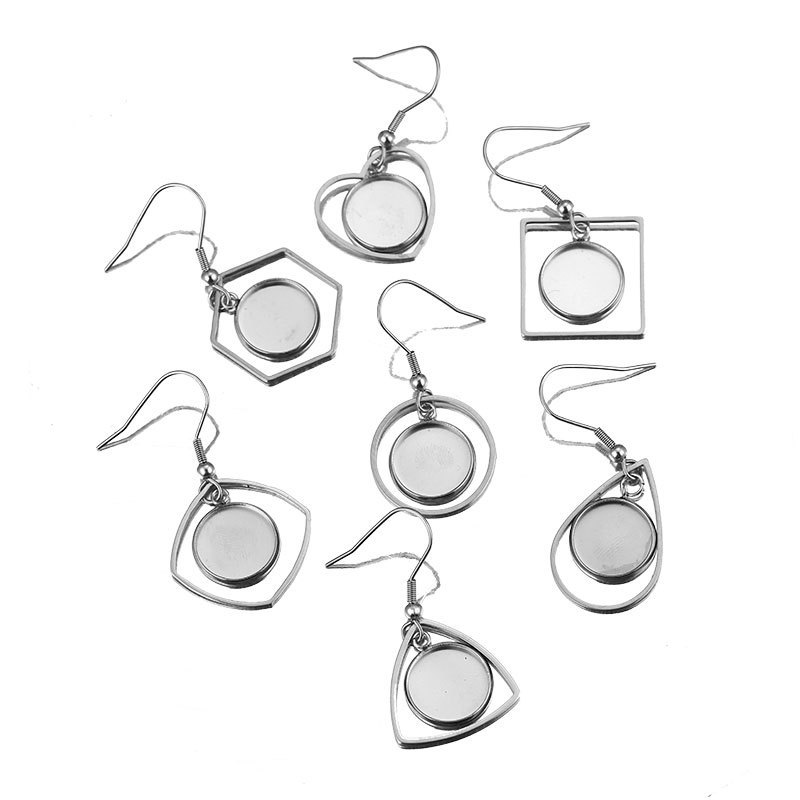 10 pezzi vassoio in acciaio in - Bezels Set Pendant recensione e prezzo
