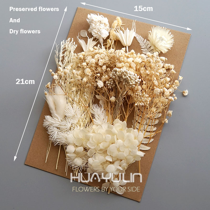 1 confezione di piante artific - Flower Preservation Resin recensione e prezzo