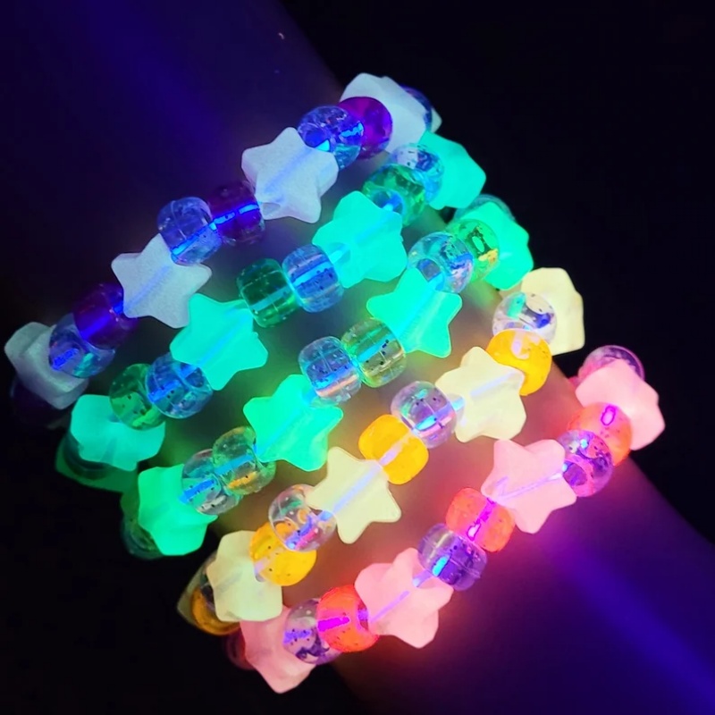 Set di 5 braccialetti Glow Sta - Resin Glitter Pack recensione e prezzo