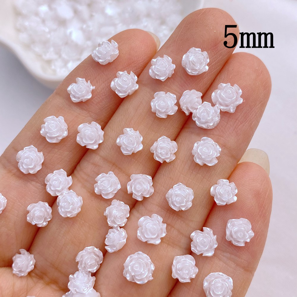 100Pcs New Cute Mini 5mm/7mm r - Flower Preservation Resin recensione e prezzo