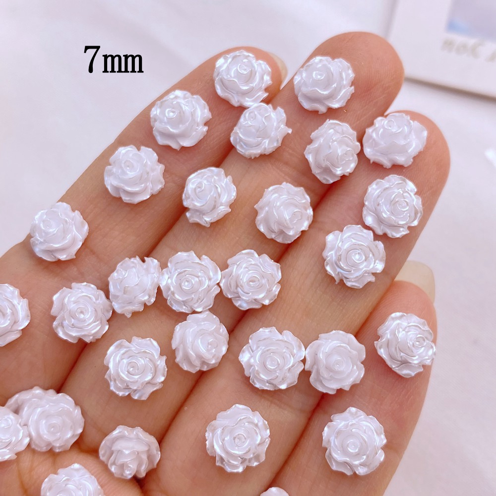 100Pcs New Cute Mini 5mm/7mm r - Flower Preservation Resin recensione e prezzo