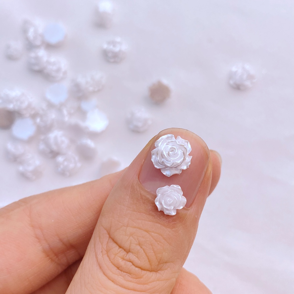 100Pcs New Cute Mini 5mm/7mm r - Flower Preservation Resin recensione e prezzo