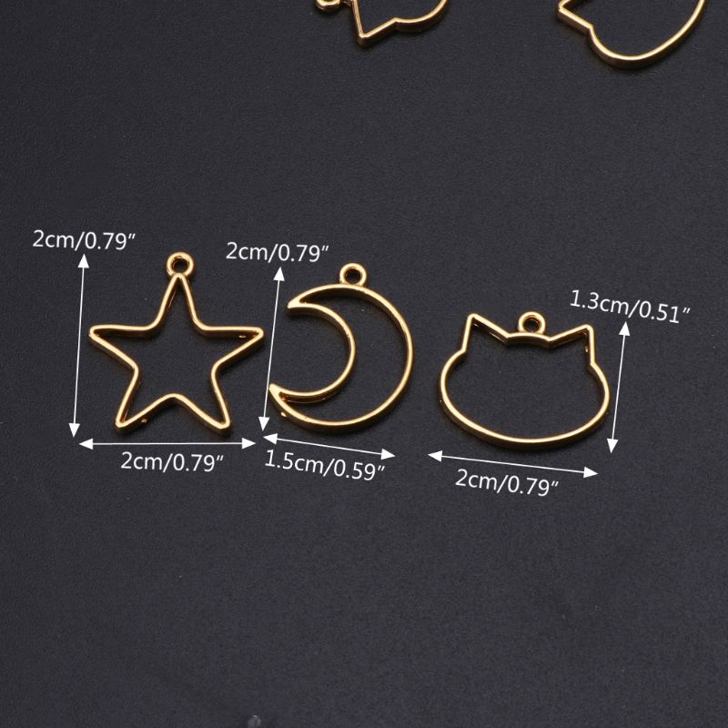 90 pezzi Mini ciondolo con cor - Bezels Set Pendant recensione e prezzo