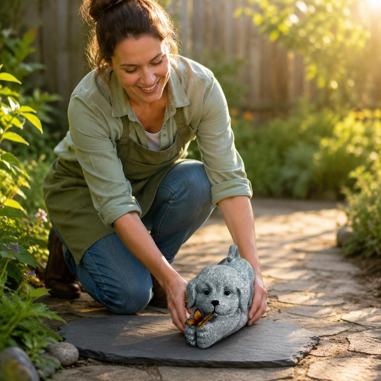 Statua di cane solare in resin - Crafting Resin recensione e prezzo